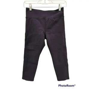 Tory Burch Active Black leggings Size medium. 19 inch inseam